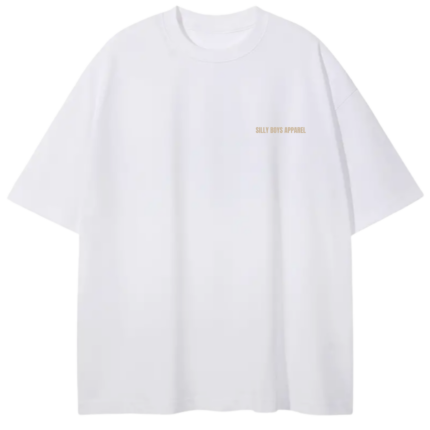 STAY SILLY OVERSIZED SHIRT - BLACK