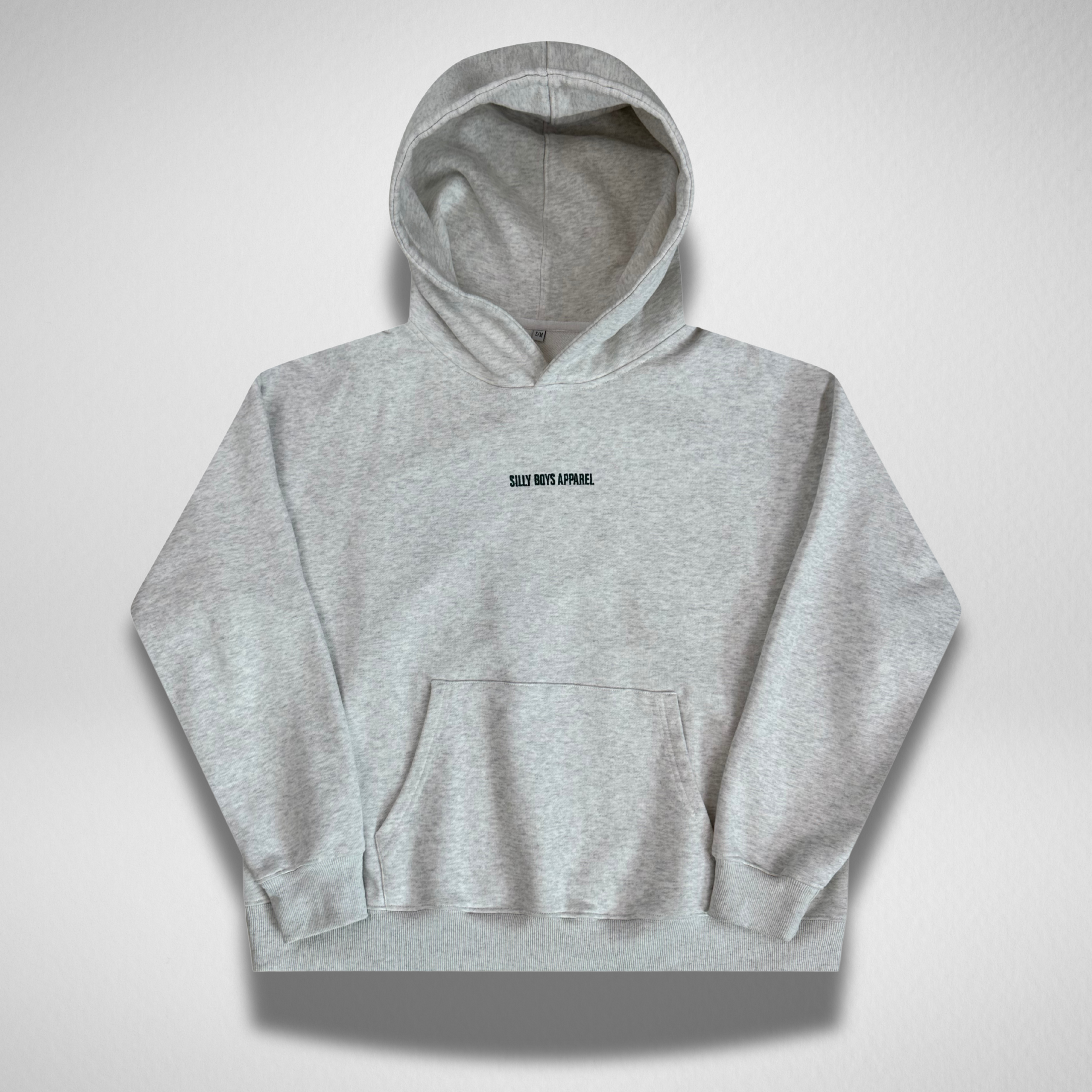 STAY SILLY HOODIE - HEATHER GREY
