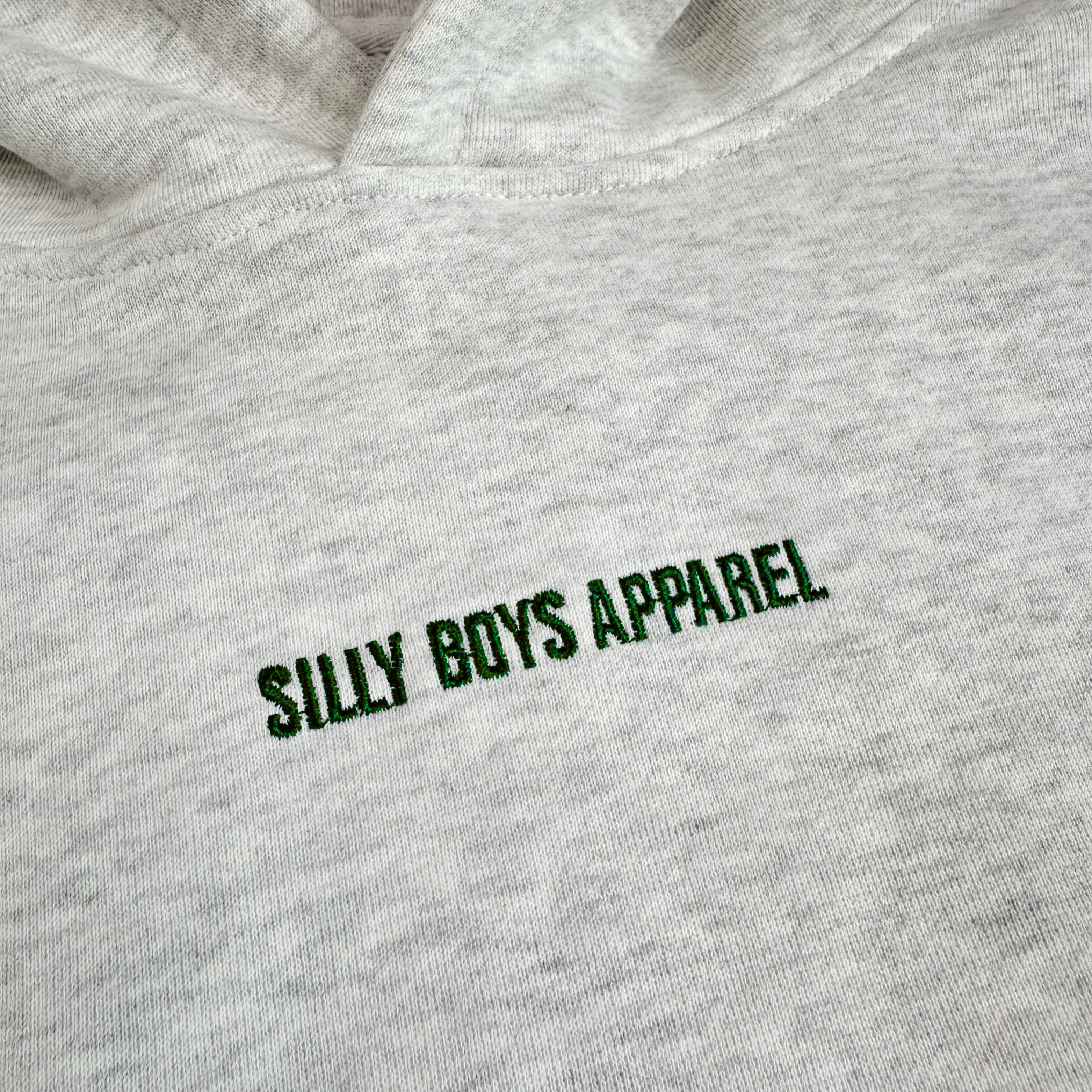 STAY SILLY HOODIE - HEATHER GREY