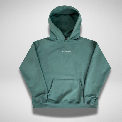 STAY SILLY HOODIE - TEAL GREEN