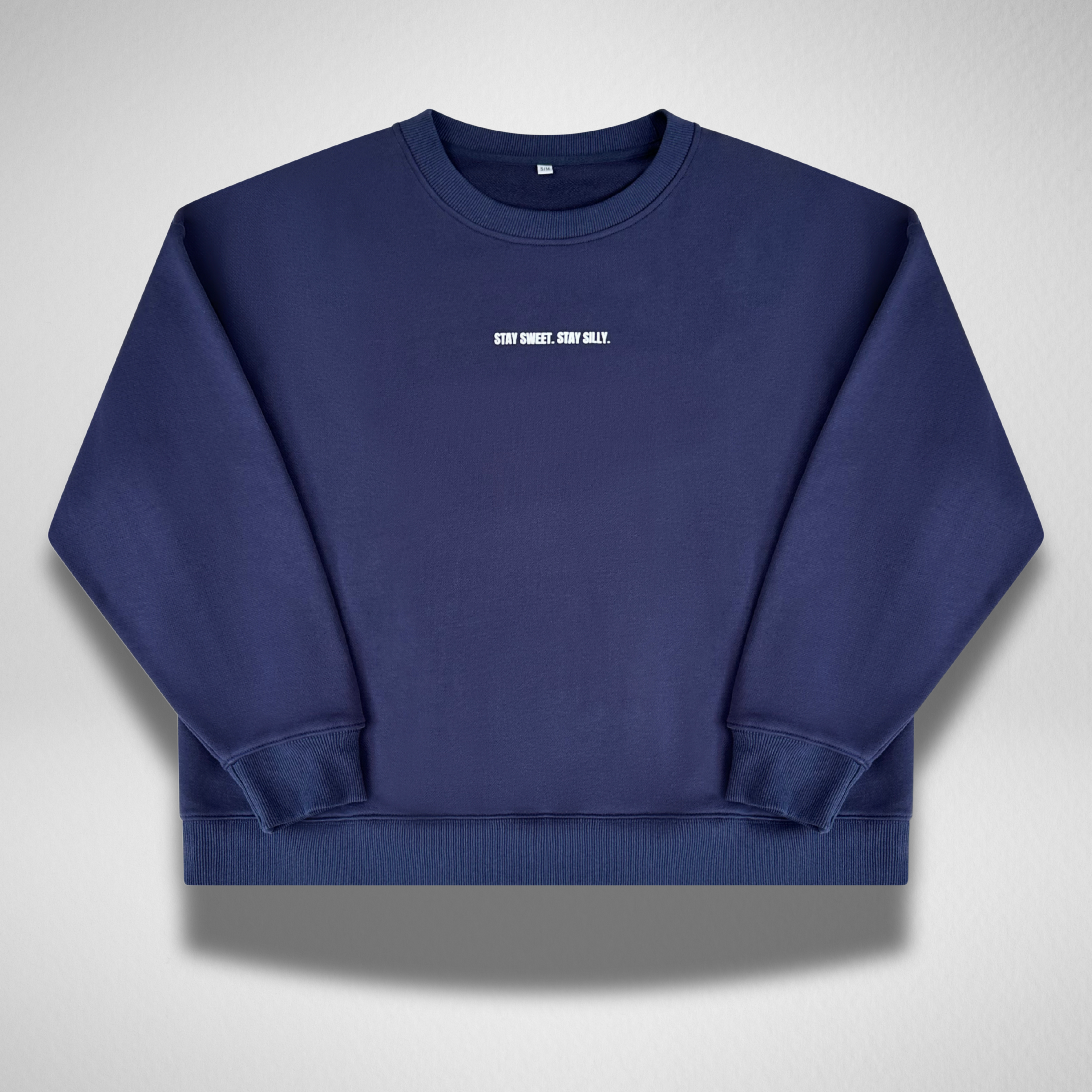 CREWNECK SWEATER - NAVY