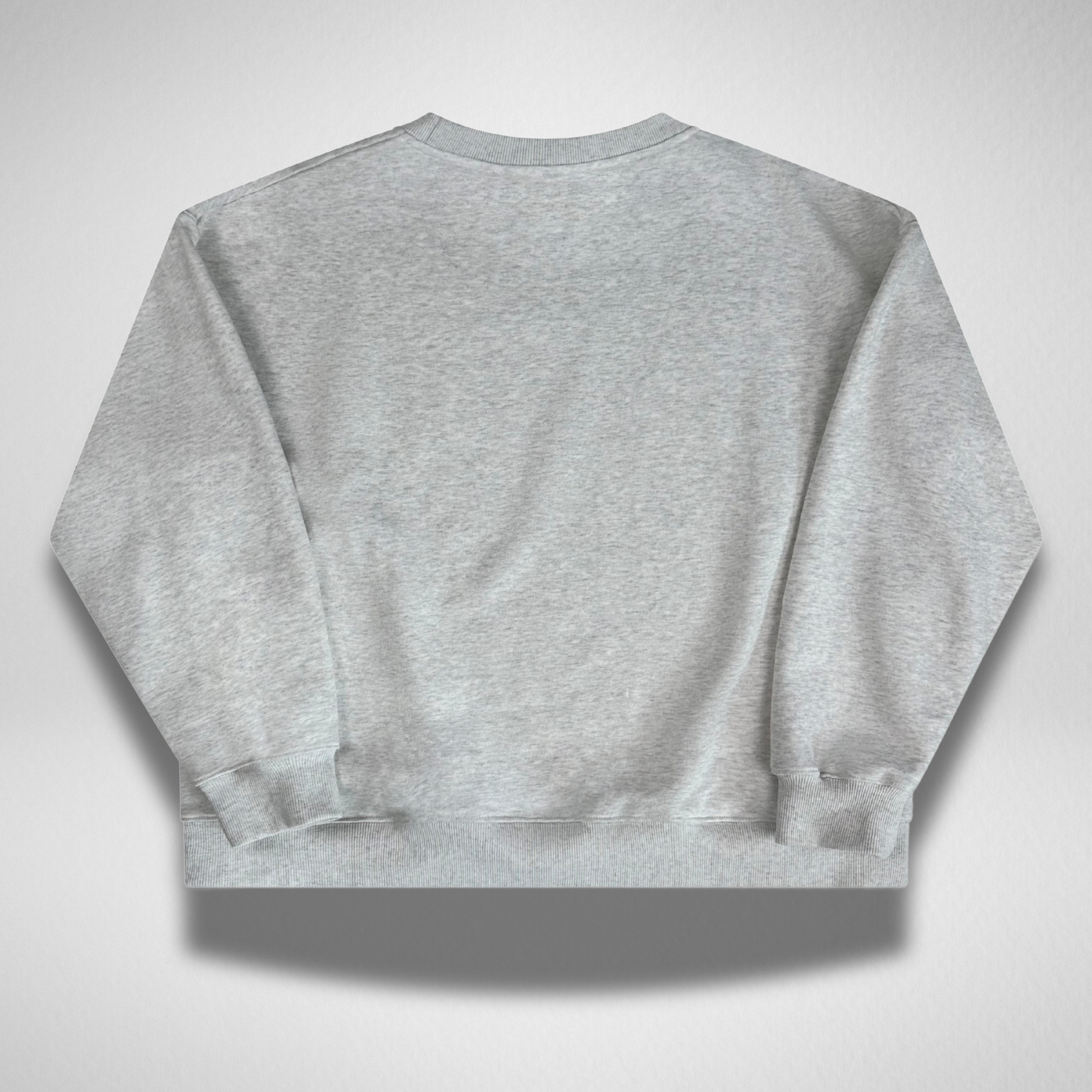 CREWNECK SWEATER - HEATHER GREY