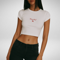 SWEET GIRL - CROP TEE