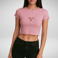 SILLY GIRL - CROP TEE