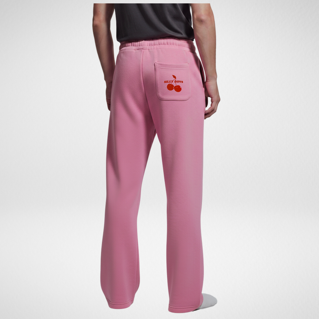 PINK CHERRY SWEATPANTS - SPECIAL RESTOCK