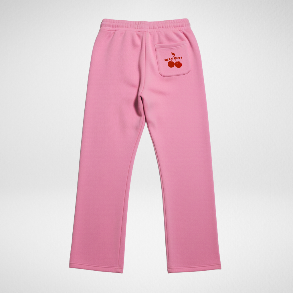 PINK CHERRY SWEATPANTS - SPECIAL RESTOCK