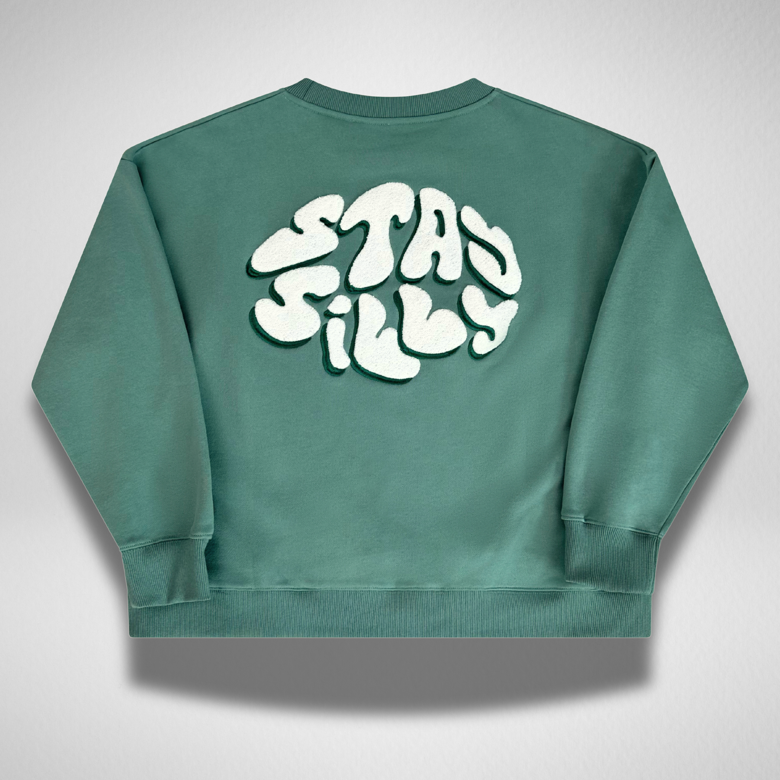 STAY SILLY SWEATER - GREEN
