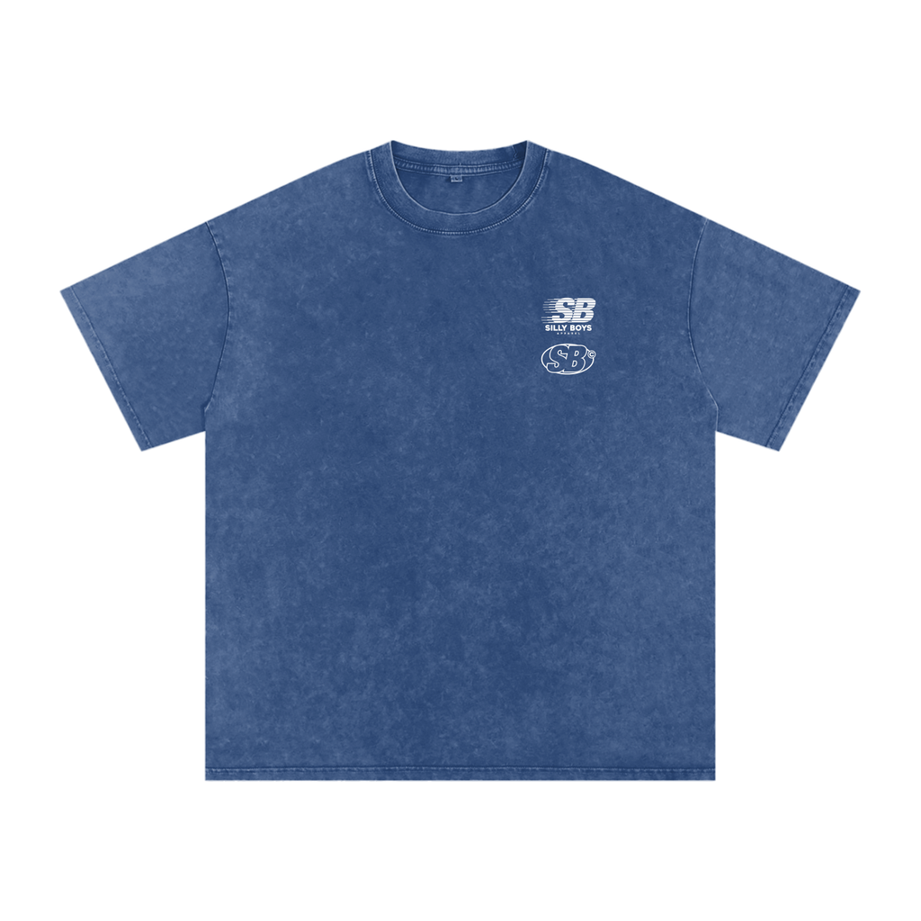 ACID WASH TEE - 'SB RUNNER'