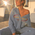 WAFFLE LOUNGE PANTS - 'LOUNGE SET'