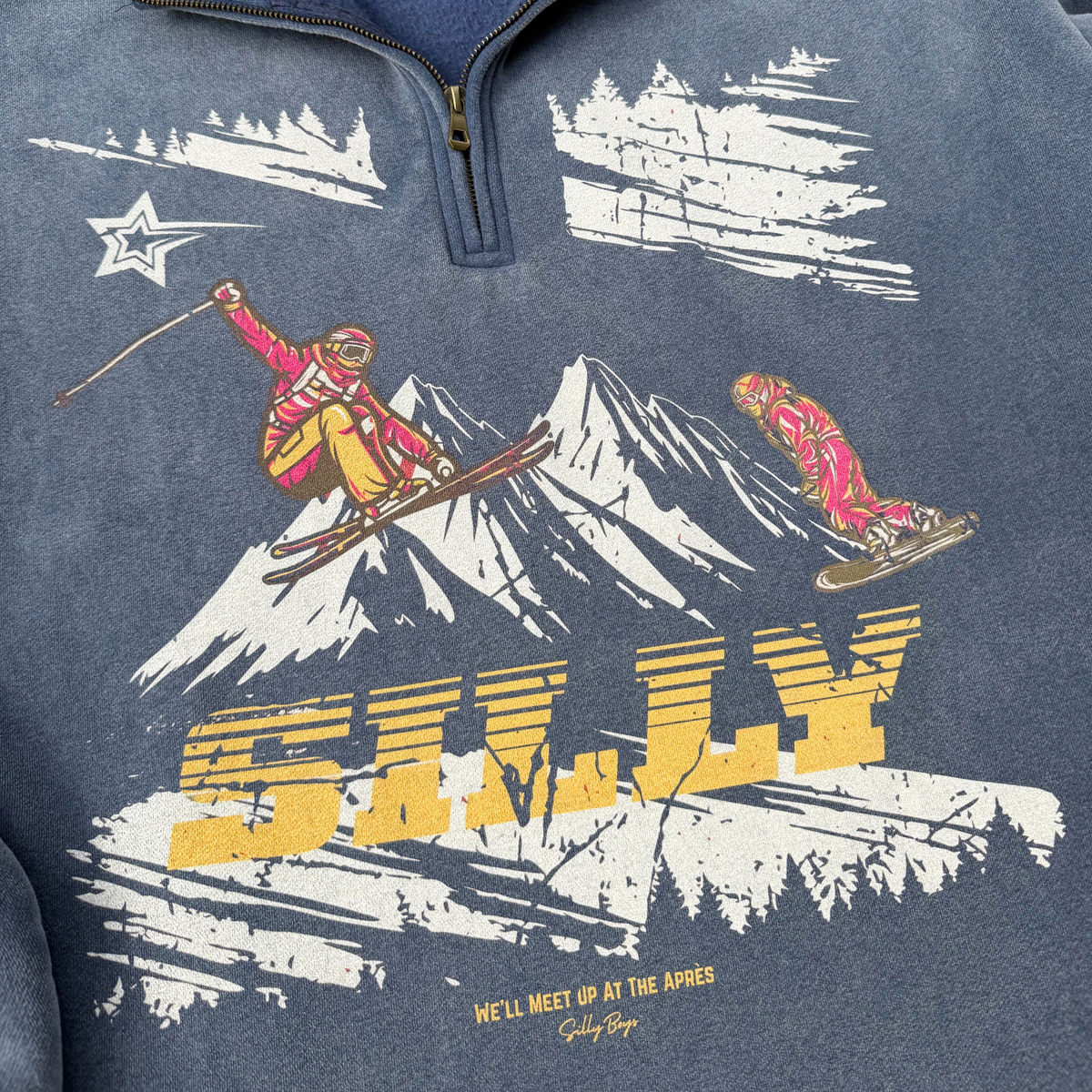 QUARTER ZIP - 'OLD SCHOOL'