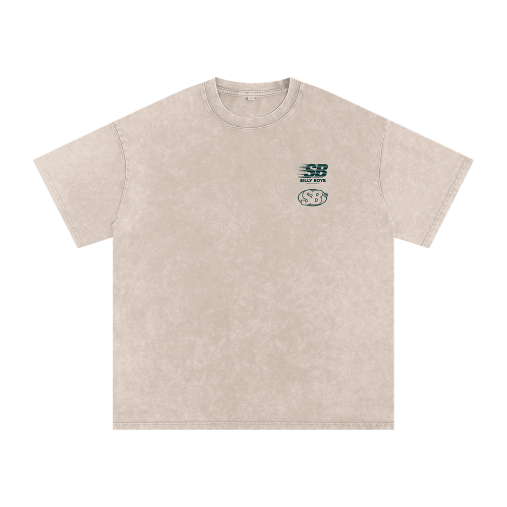 'SB RUNNER' ACID WASH SHIRT