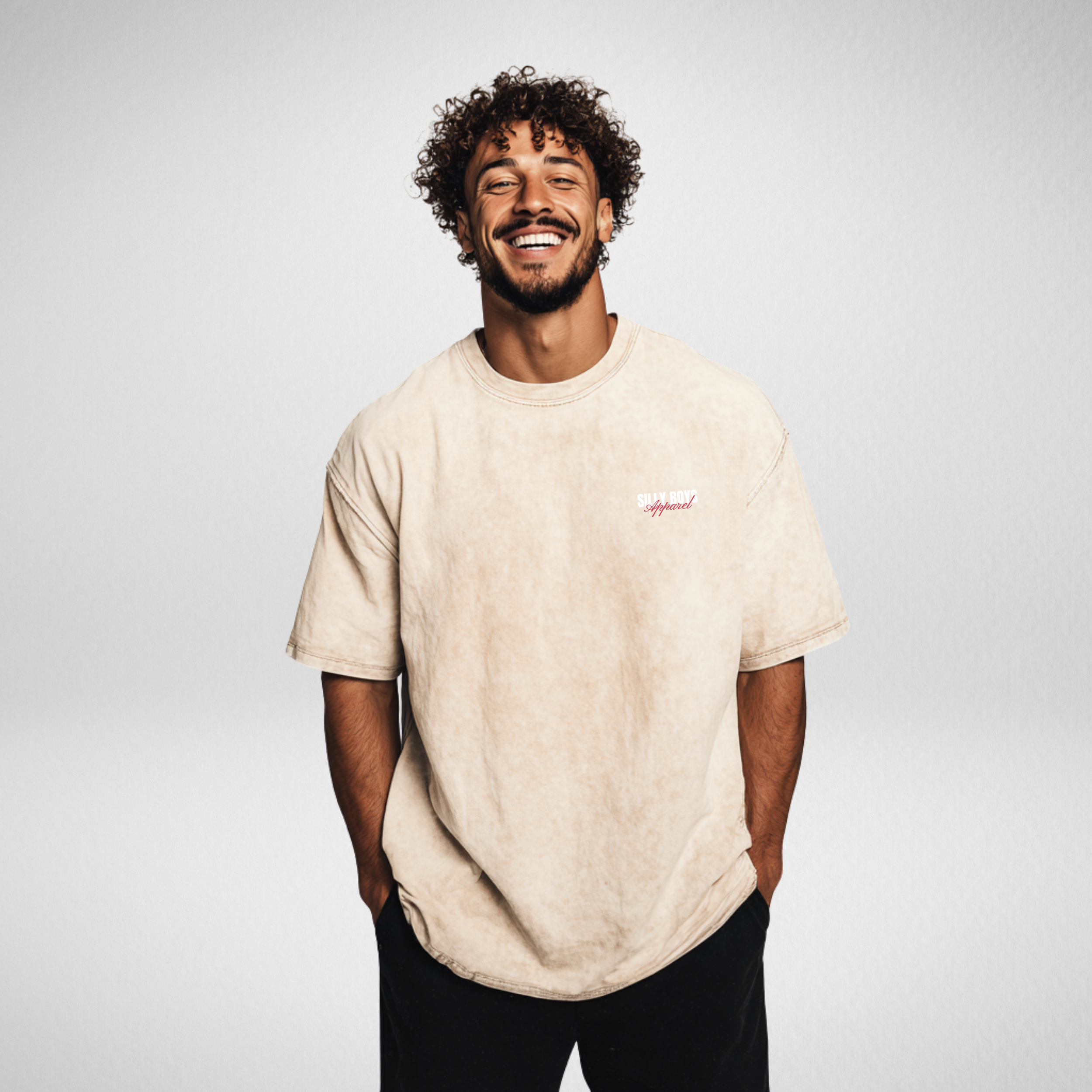 ACID WASH TEE - 'SILLY BOYS APPAREL'