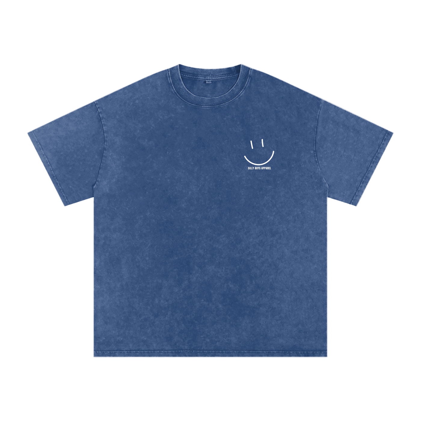 'ALL SMILES' ACID WASH SHIRT