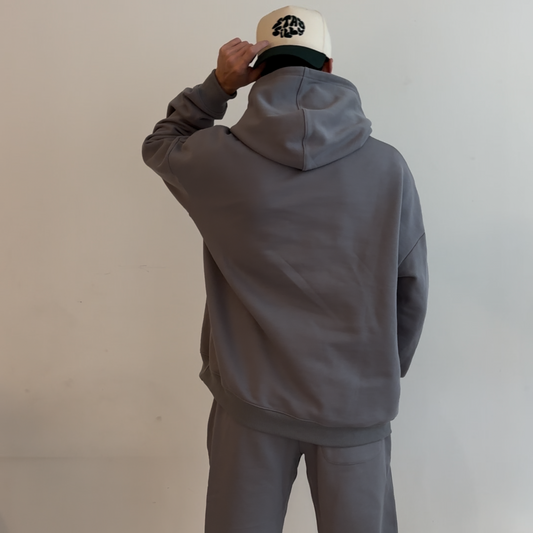 MATCHING SWEATSUIT SET - GREY