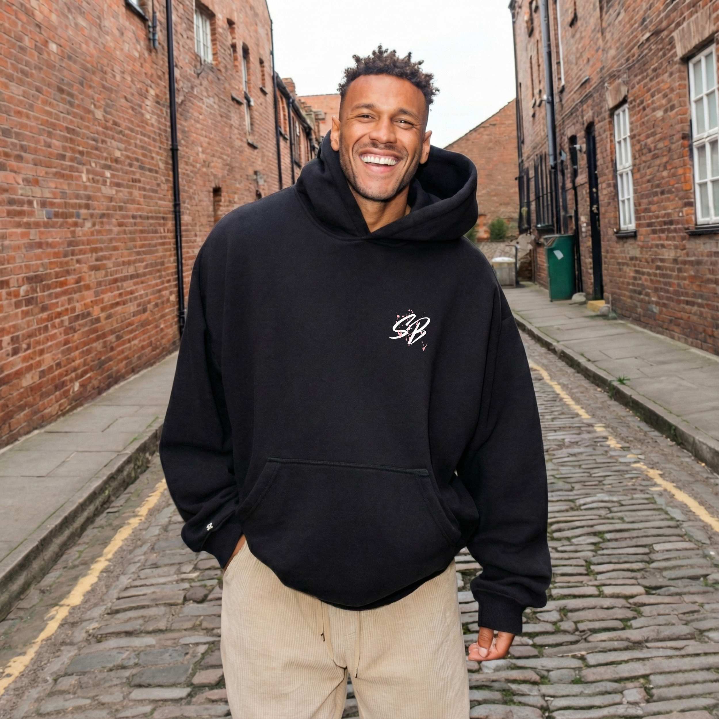 CLOUD HOODIE - 'SILLY BOYS GRAFFITI'