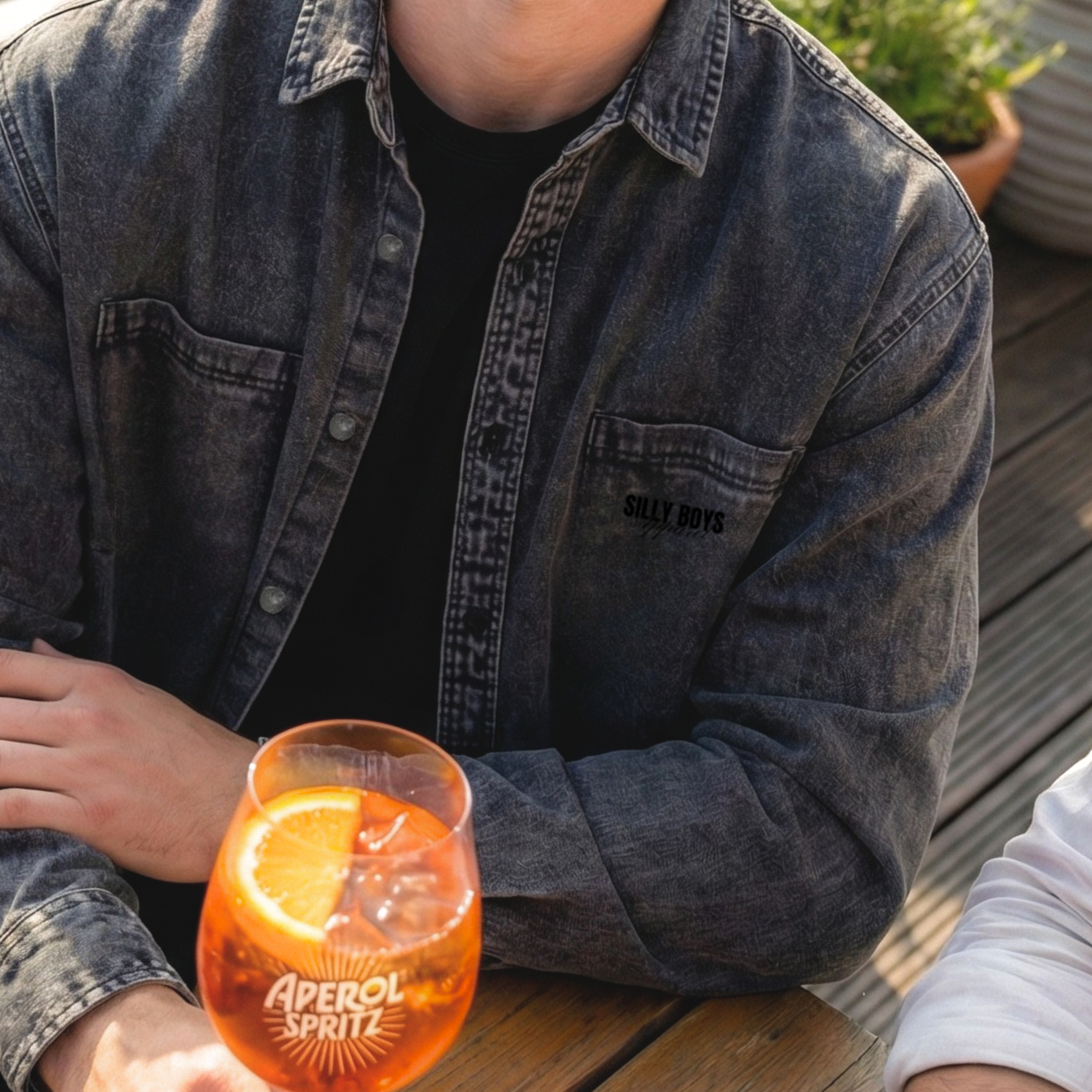 DENIM OVERSHIRT - 'SILLY BOYS APPAREL'