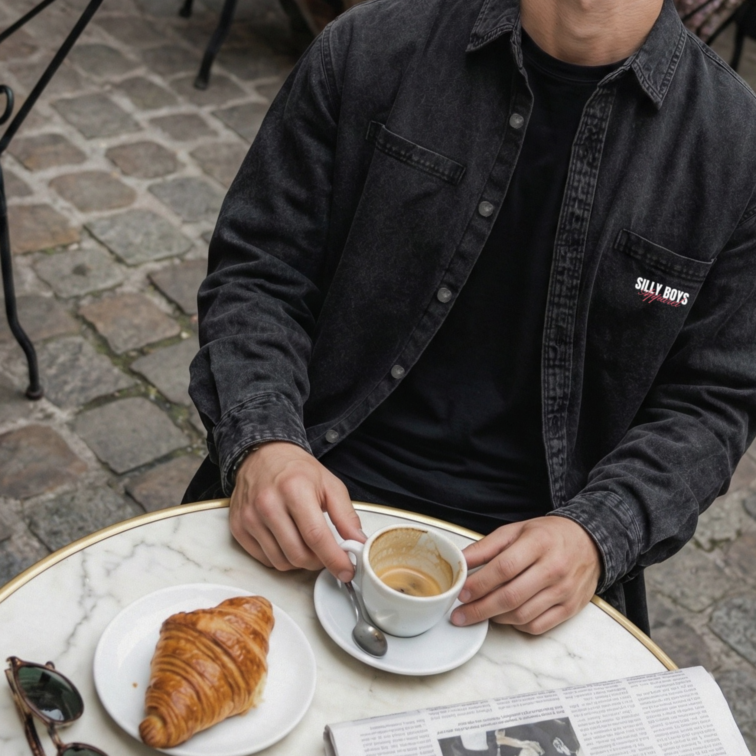 DENIM OVERSHIRT - 'SILLY BOYS APPAREL'