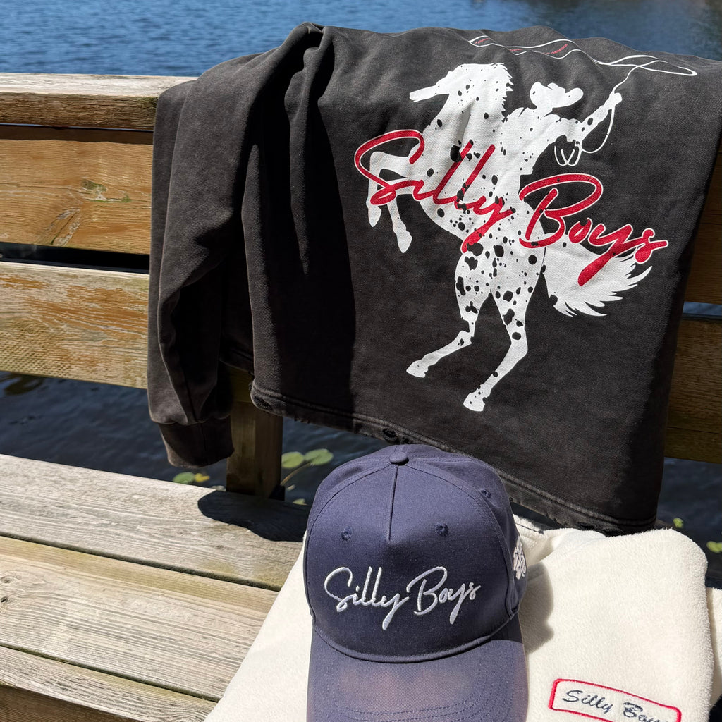CROPPED HOODIE - 'COWBOY CULTURE'