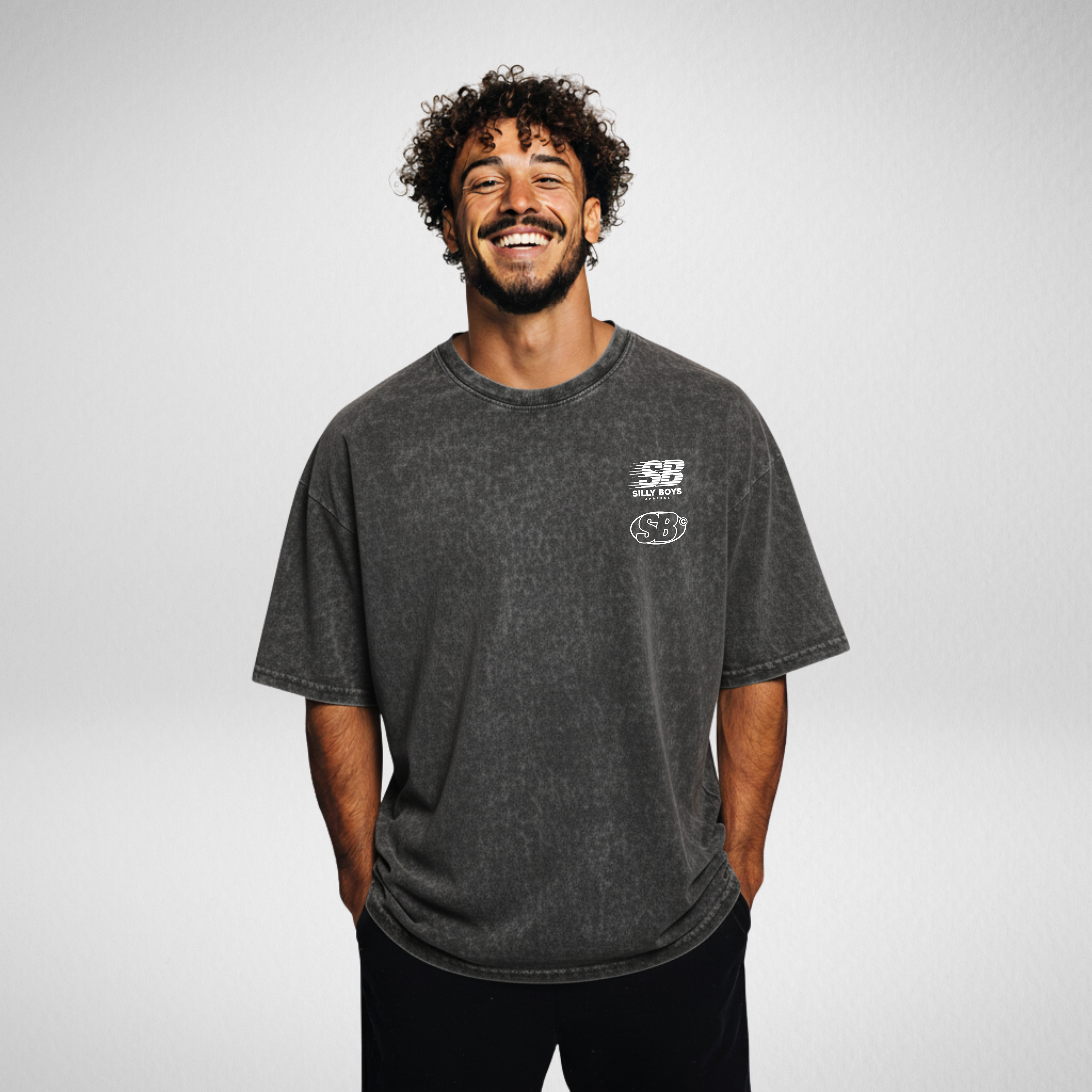 'SB RUNNER' ACID WASH SHIRT