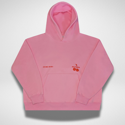 STAY SILLY HOODIE - PINK