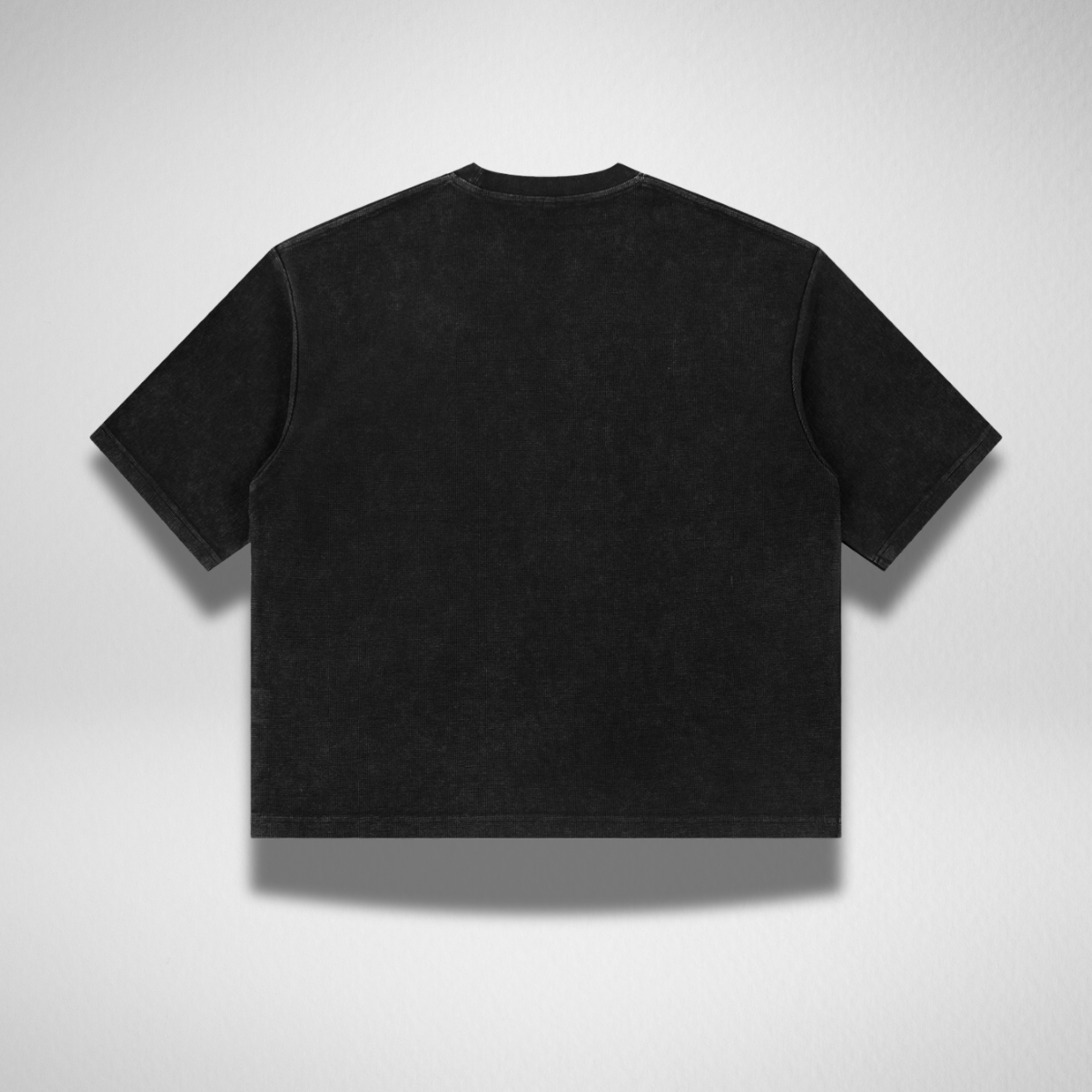 WAFFLE TEE - 'RACE PATCH'