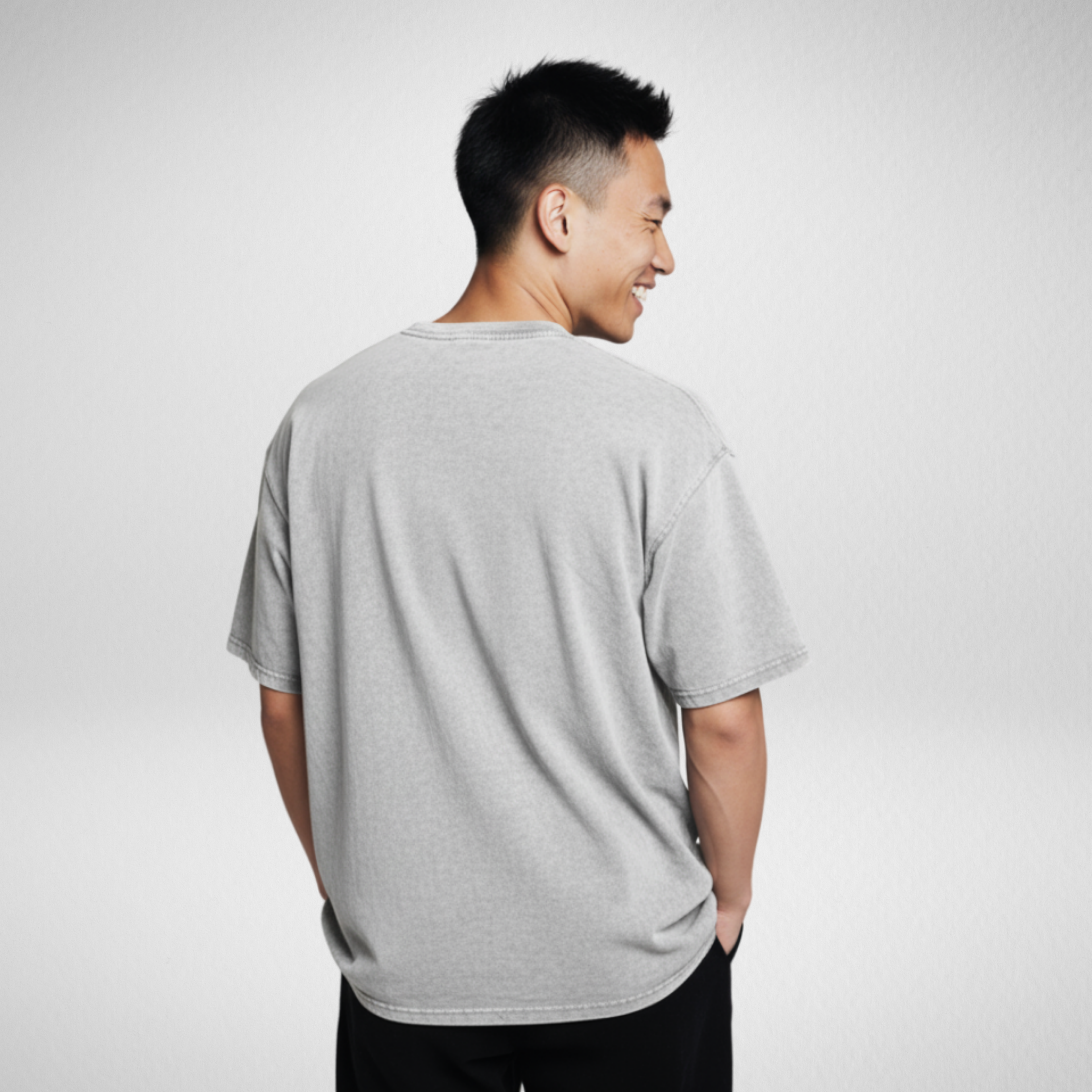 ACID WASH TEE - 'SB RUNNER'