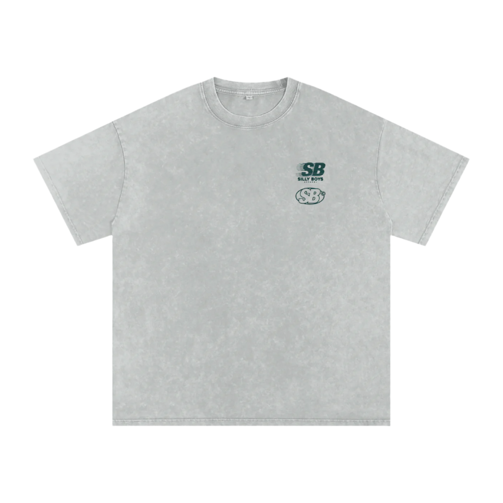 VINTAGE WASH TEE - 'SB BADGE'