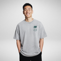 ACID WASH TEE - 'SB BADGE'