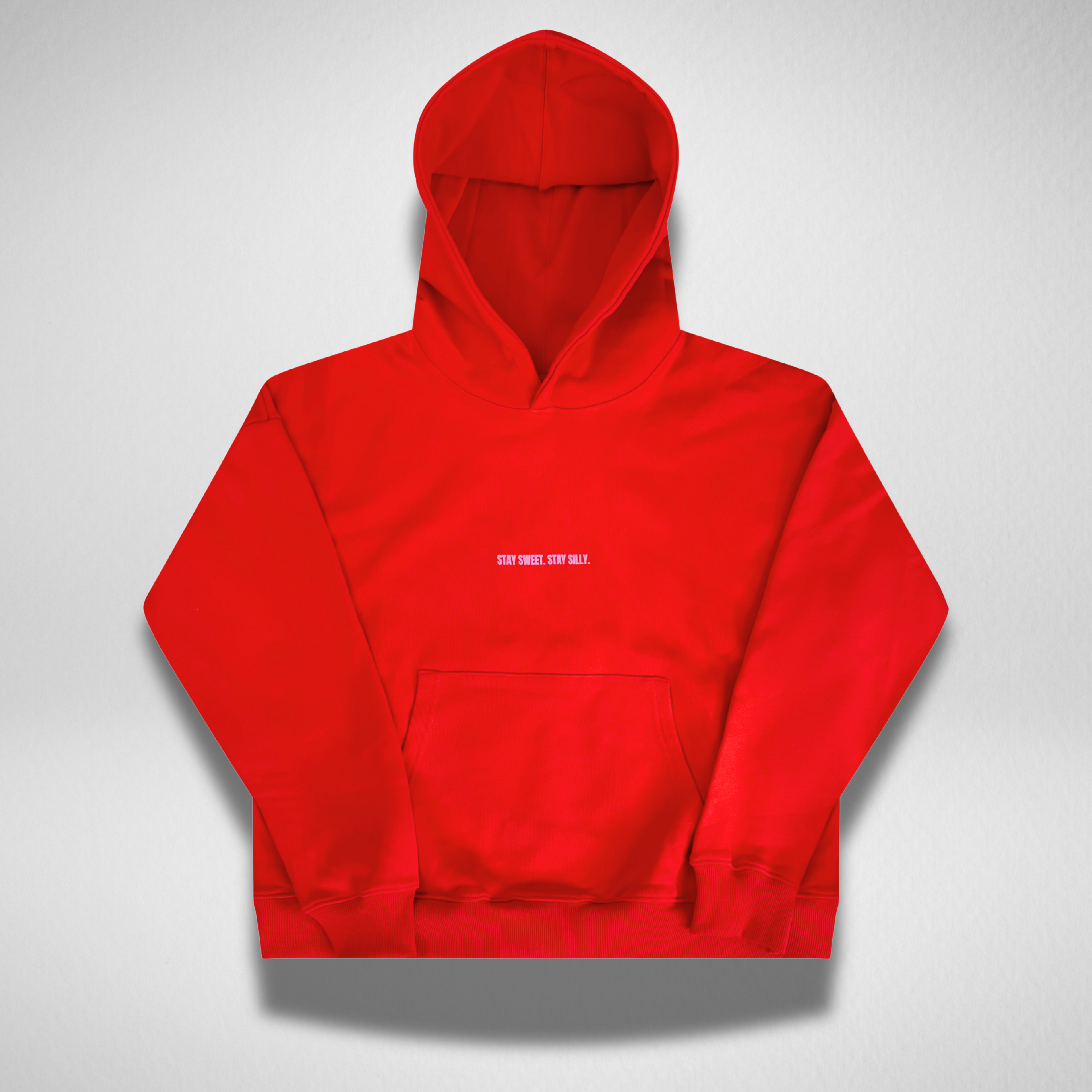 STAY SILLY HOODIE - RED