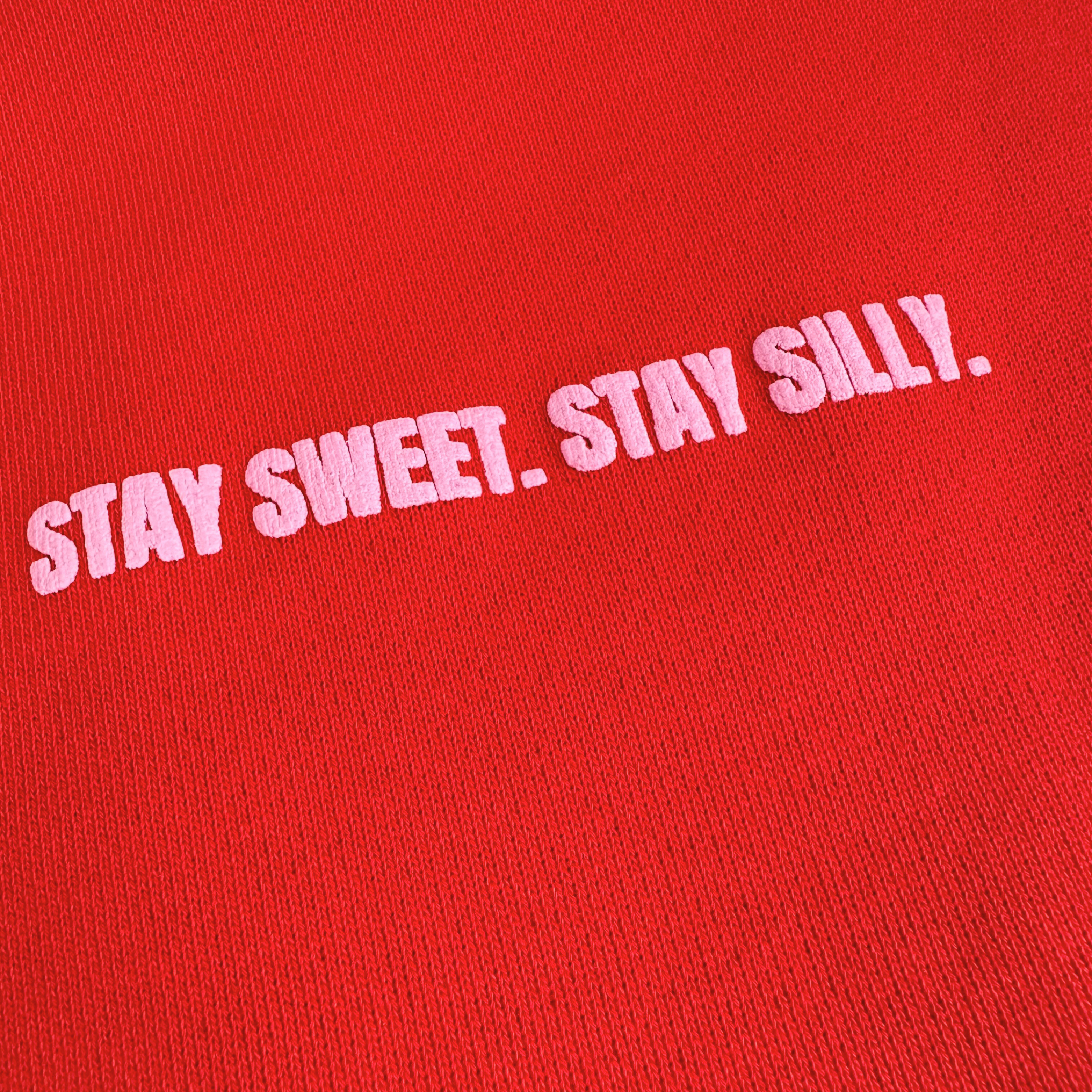CREWNECK SWEATER - RED