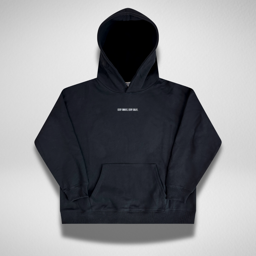 STAY SILLY HOODIE - BLACK