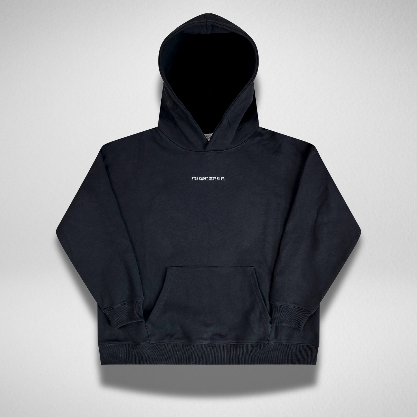 STAY SILLY HOODIE - BLACK