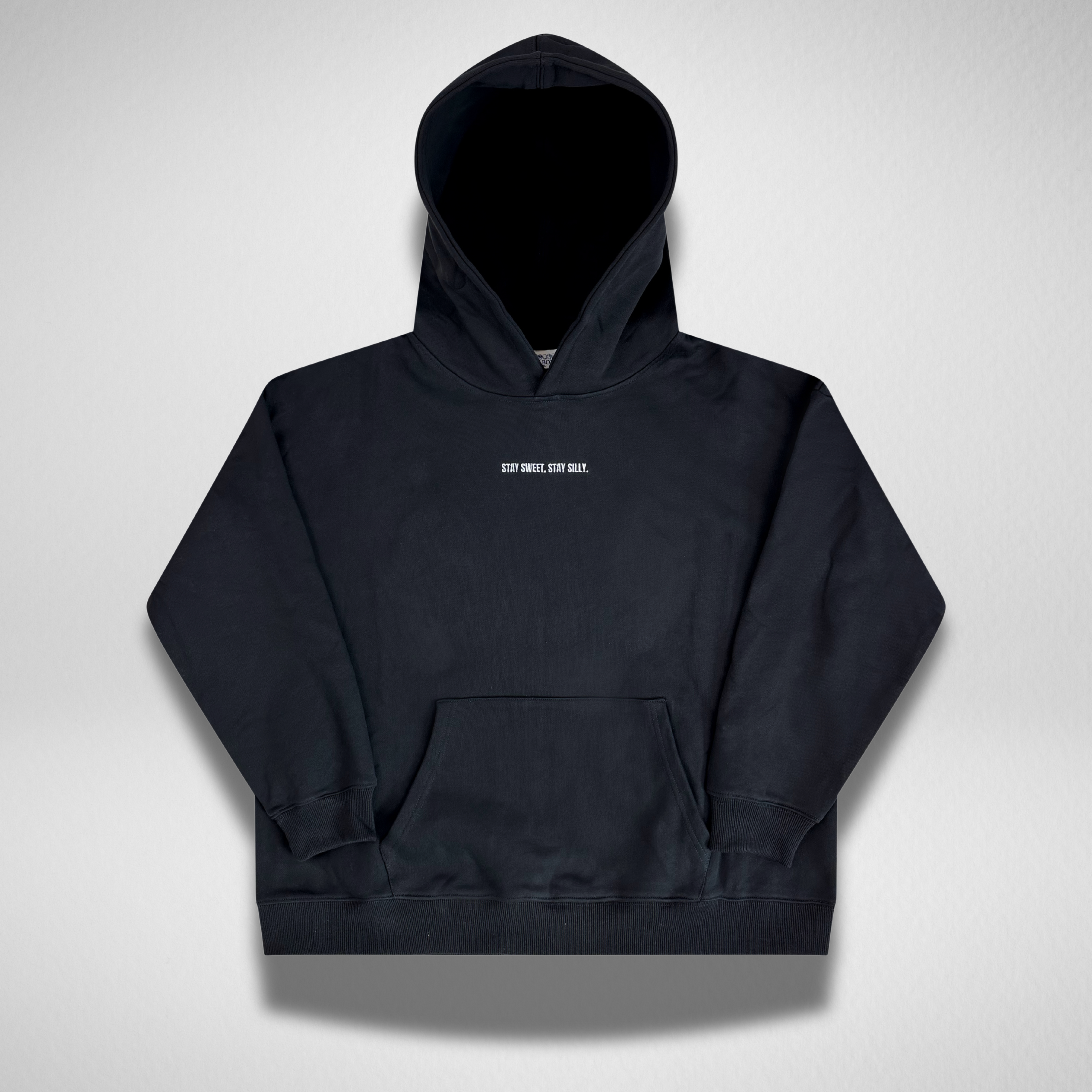 STAY SILLY HOODIE - BLACK