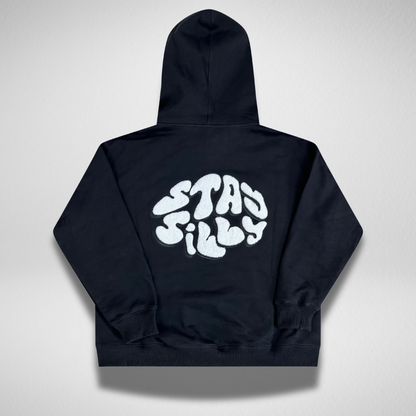 STAY SILLY HOODIE - BLACK