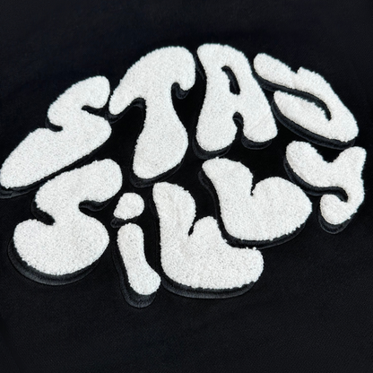 STAY SILLY HOODIE - BLACK