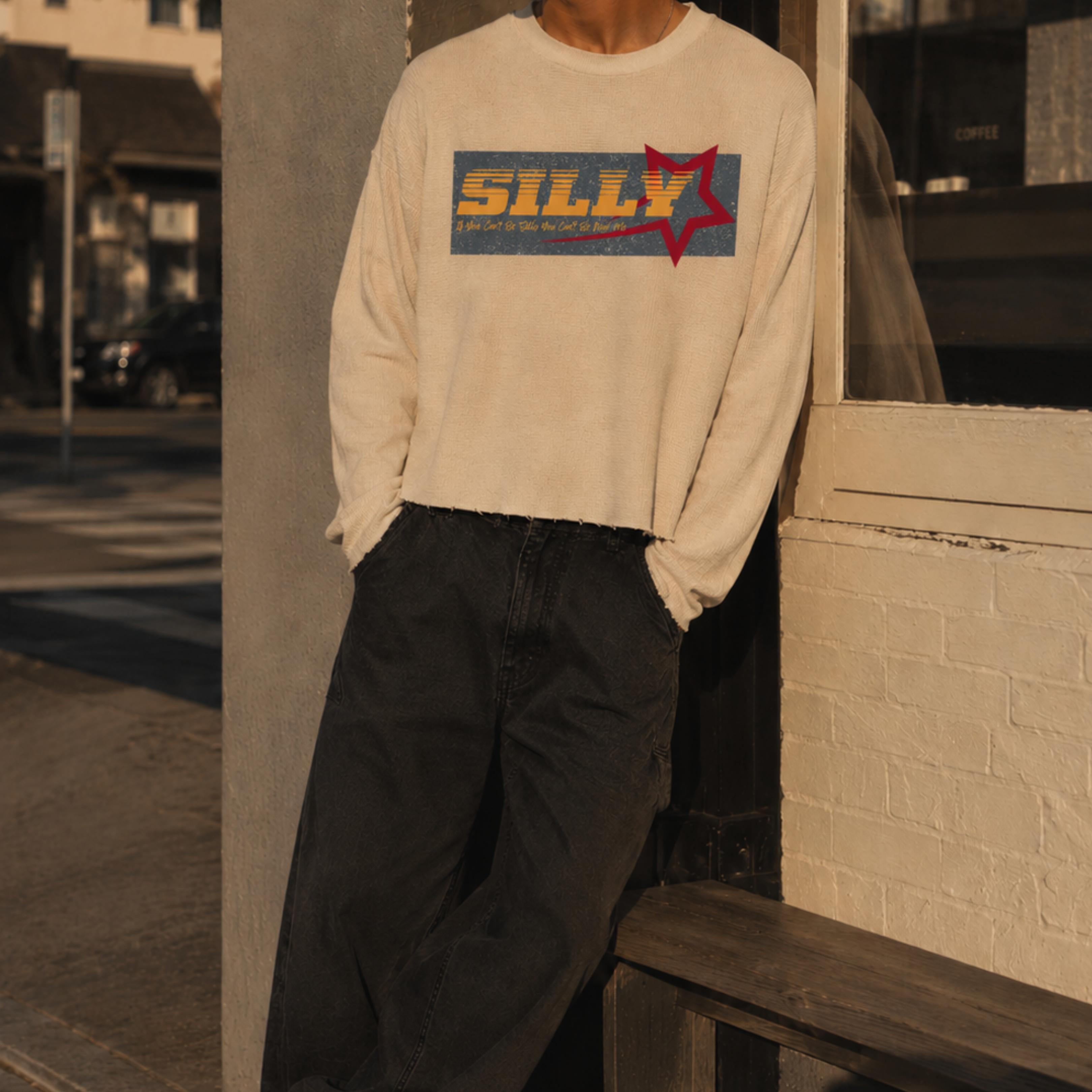 WAFFLE SHIRT - 'STAR CULTURE'