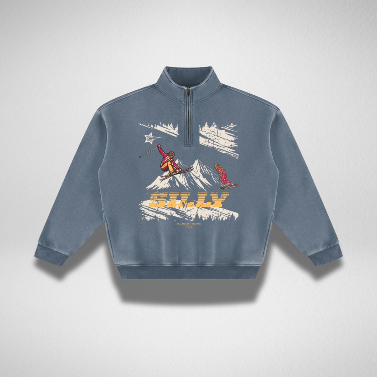 QUARTER ZIP - 'OLD SCHOOL'