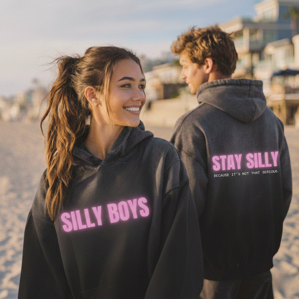 SUNFADE HOODIE - 'ITS NOT THAT SERIOUS'