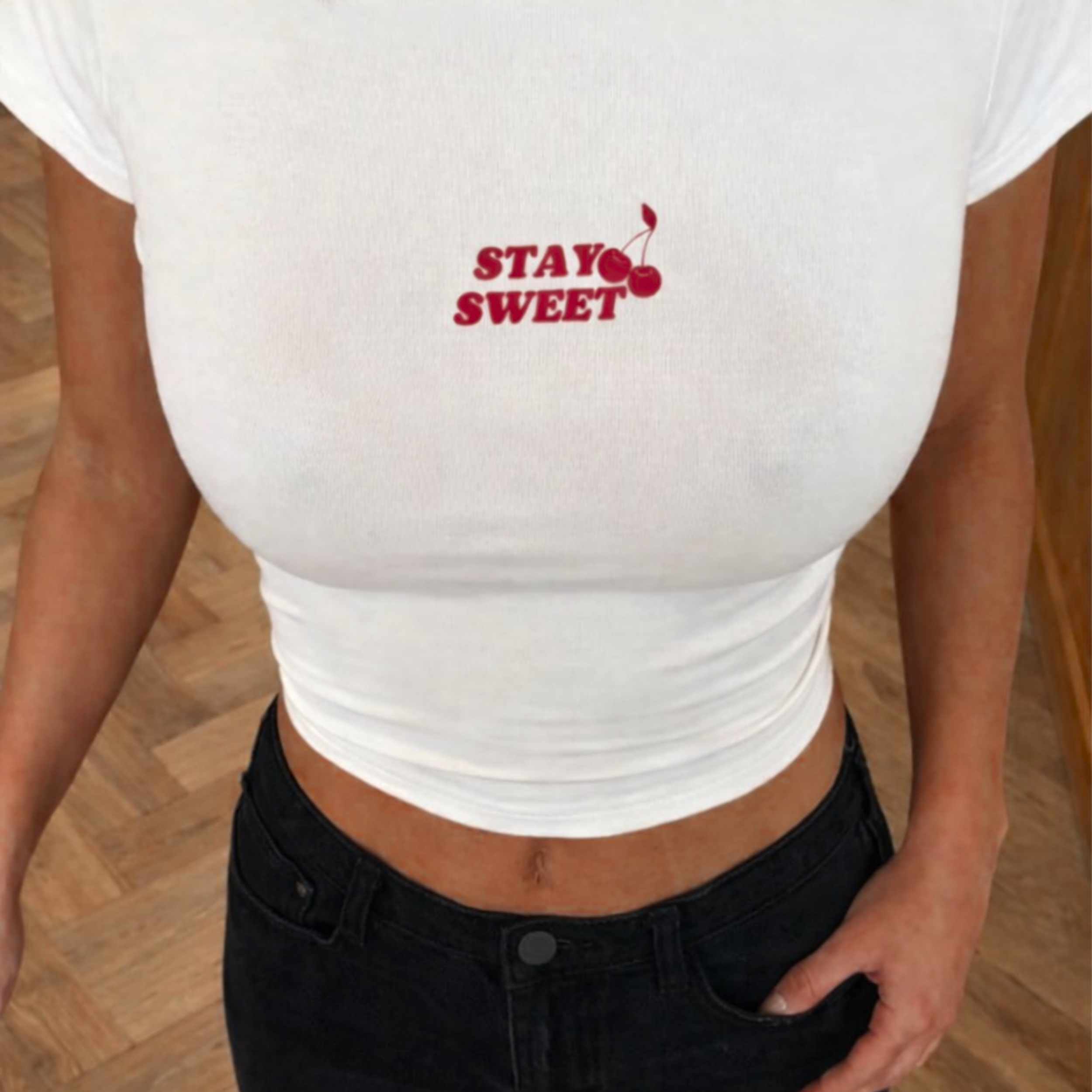 STAY SWEET - BABY TEE
