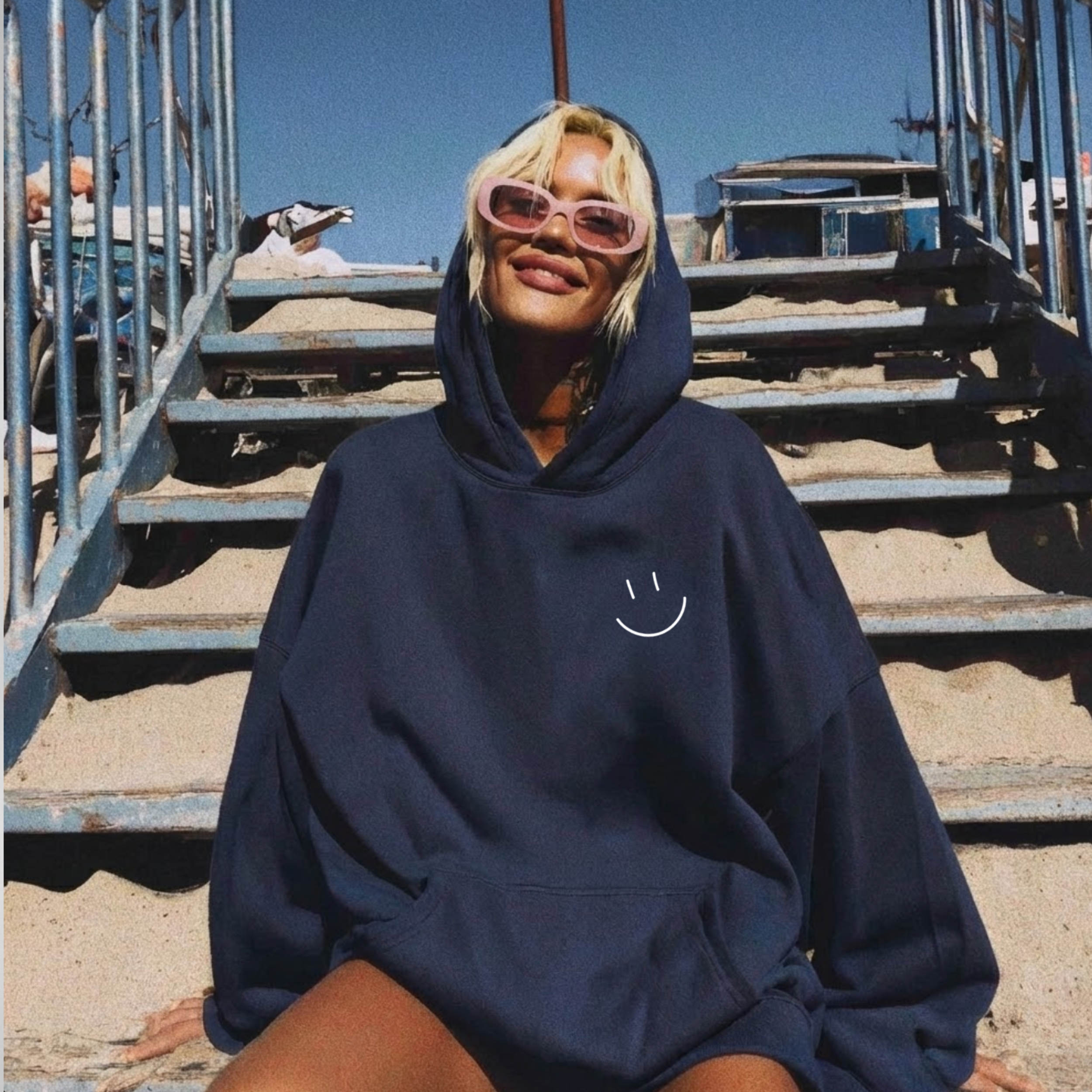 CLOUD HOODIE - 'SMILE'