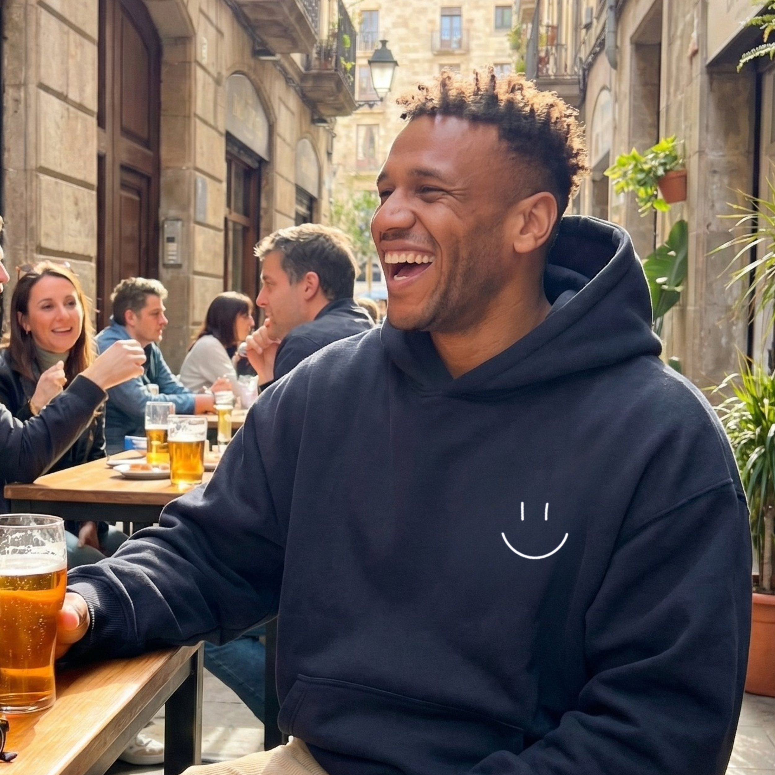 CLOUD HOODIE - 'SMILE'