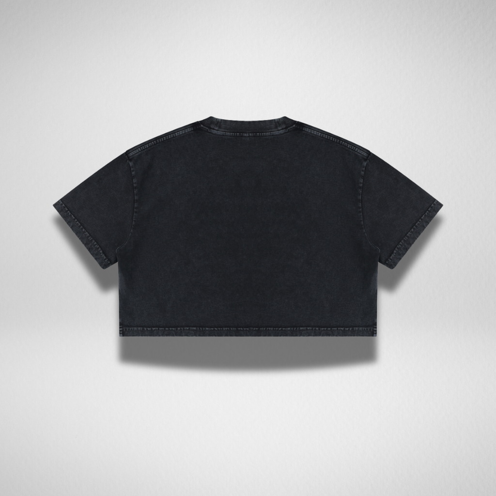 VINTAGE CROP TEE - 'COWBOY CULTURE'