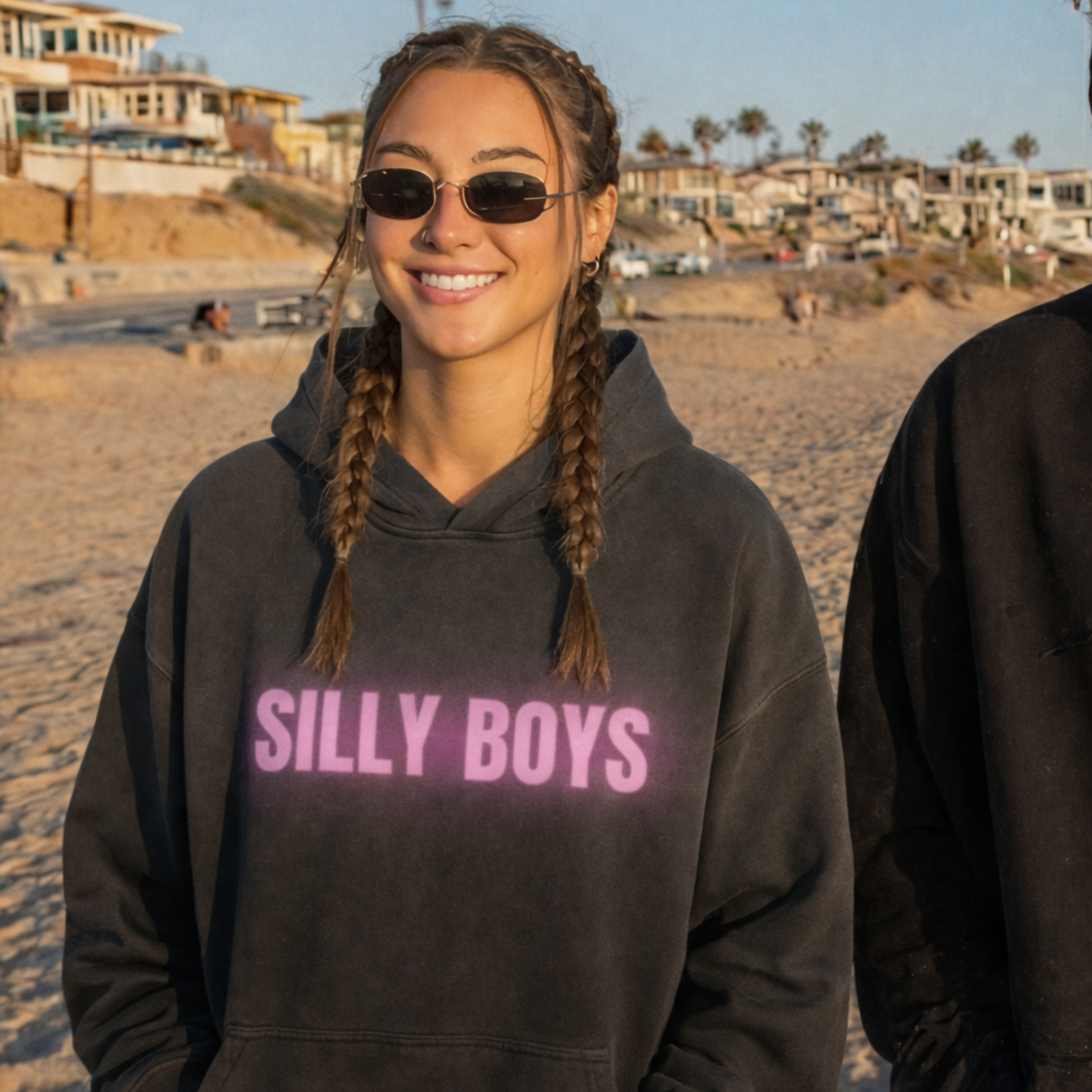 SUNFADE HOODIE - 'ITS NOT THAT SERIOUS'