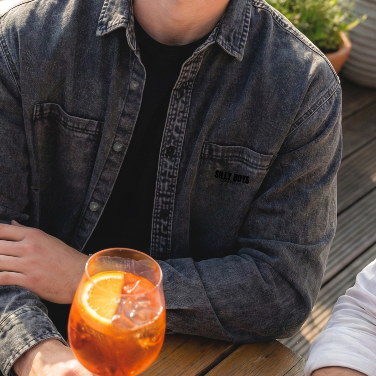 DENIM OVERSHIRT - 'SILLY BOYS APPAREL'