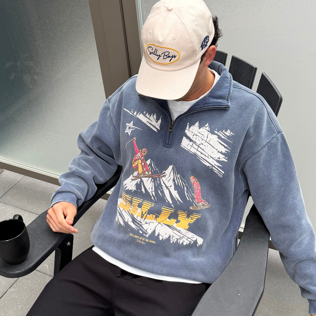 QUARTER ZIP - 'OLD SCHOOL'