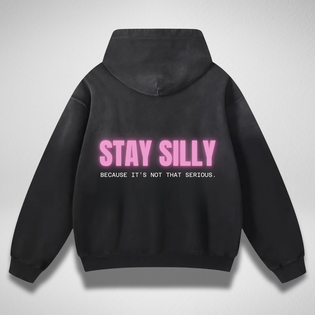 SUNFADE HOODIE - 'ITS NOT THAT SERIOUS'