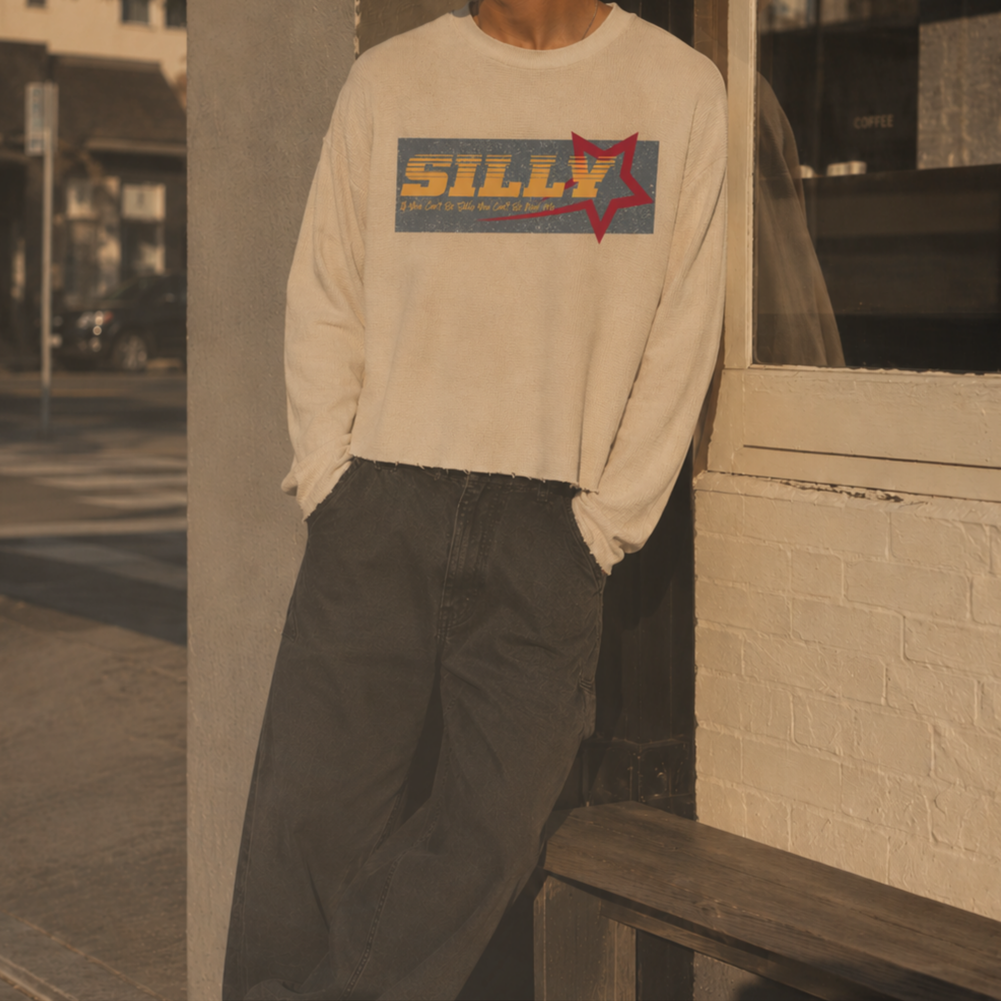 WAFFLE SHIRT - 'STAR CULTURE'