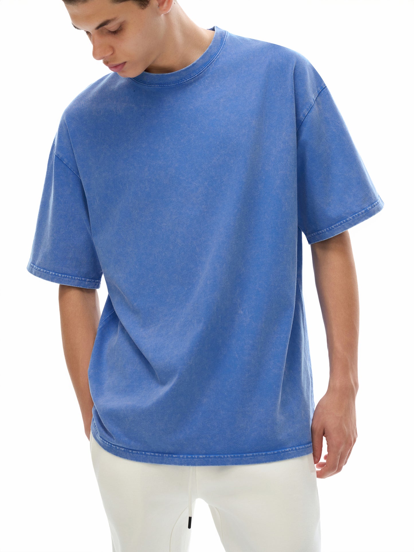 SILLY BOYS ACID WASH OVERSIZED SHIRT