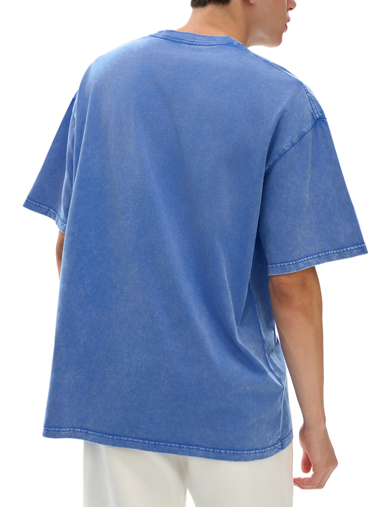 SILLY BOYS ACID WASH OVERSIZED SHIRT